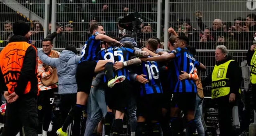 Champions League: Inter de Milão joga melhor e vence o Atlético de Madrid