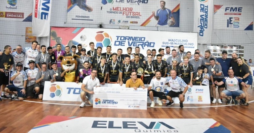 Futsal: Timbó/Jaraguá é campeão do Torneio de Indaial
