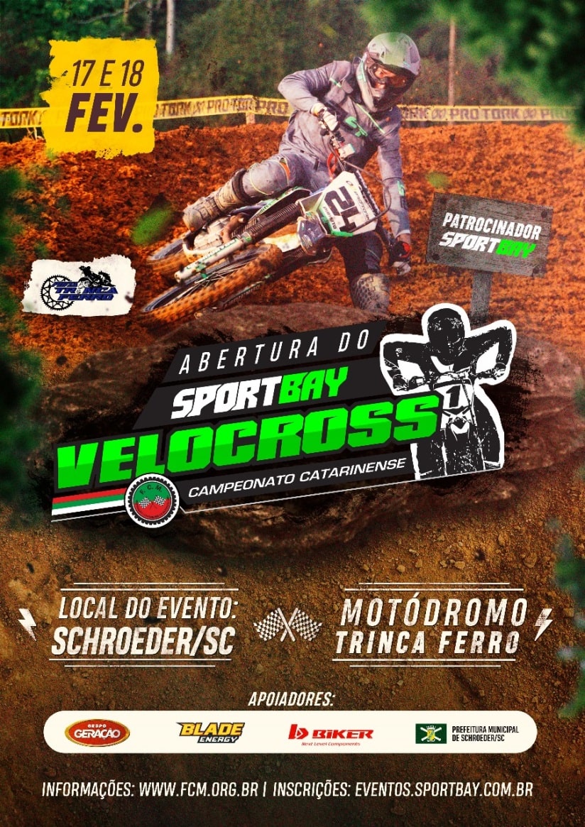 Velocross: Schroeder abre temporada em Santa Catarina