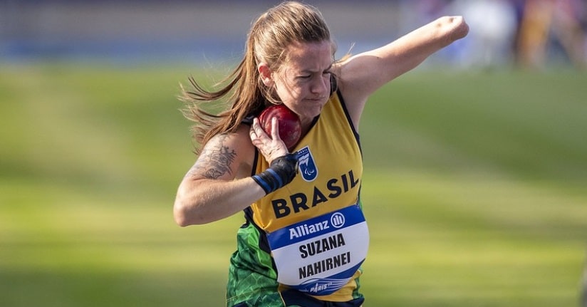 Paradesporto: Paratleta de Blumenau bate recorde brasileiro no arremesso de peso