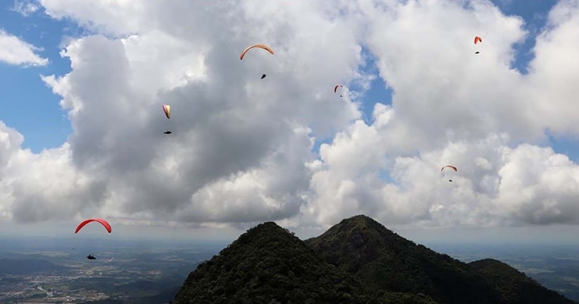 Parapente: Jaraguá do Sul recebe o Campeonato Catarinense