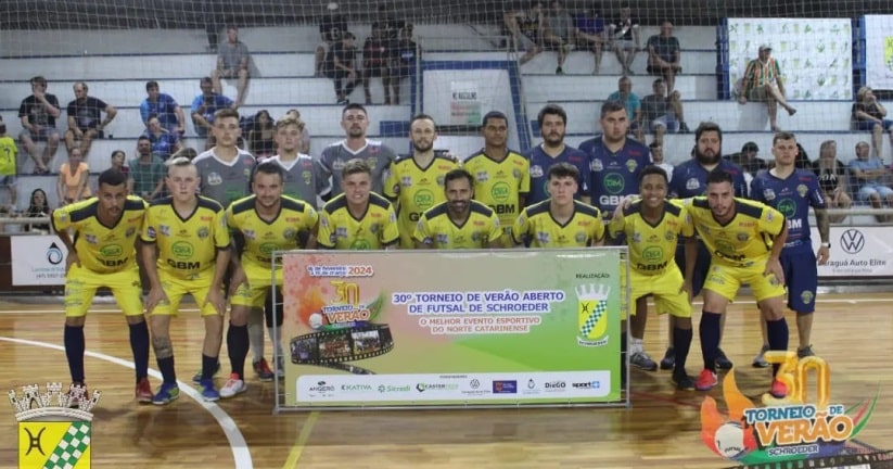 Futsal: Torneio de Schroeder encerra terceira rodada