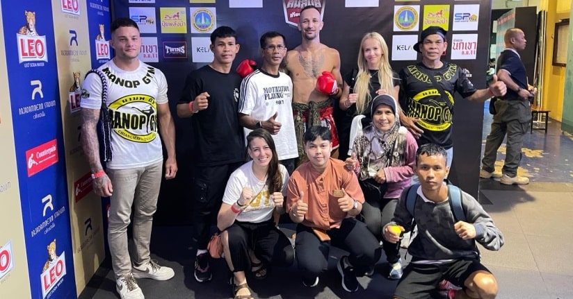 Muay Thai: Jaraguaense vence luta na Tailândia