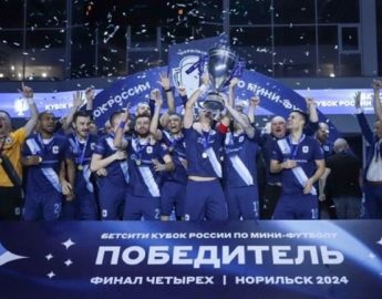 Futsal: Jaraguaense é campeão da Copa da Rússia