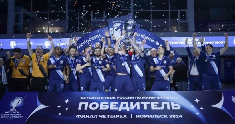Futsal: Jaraguaense é campeão da Copa da Rússia