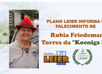 Plano Leier informa o falecimento de Rubia Friedemann Torres da “Koenigs Bier”
