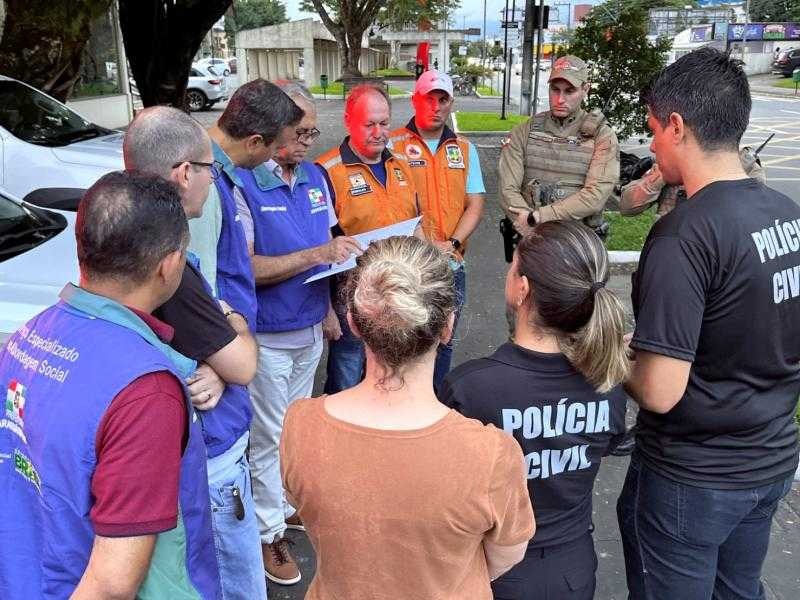 Município dá início a operação Jaraguá em Ordem com população de rua