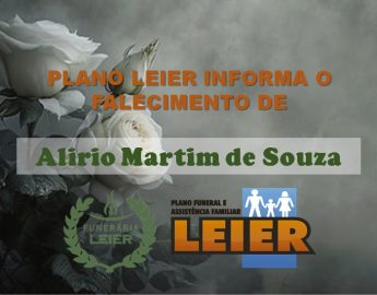Plano Leier informa o falecimento de Alirio Martim de Souza