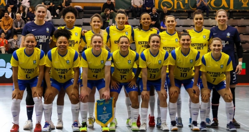 Futsal: Brasil Feminino é campeão do Torneio de Fafe