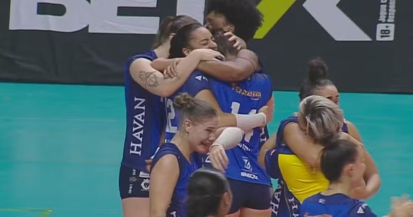 Vôlei: Brusque vence o Recife nas semifinais e garante o acesso na Superliga