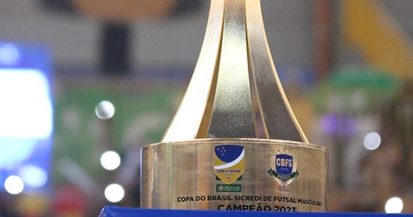 Futsal: CBFS divulga tabela da Copa do Brasil