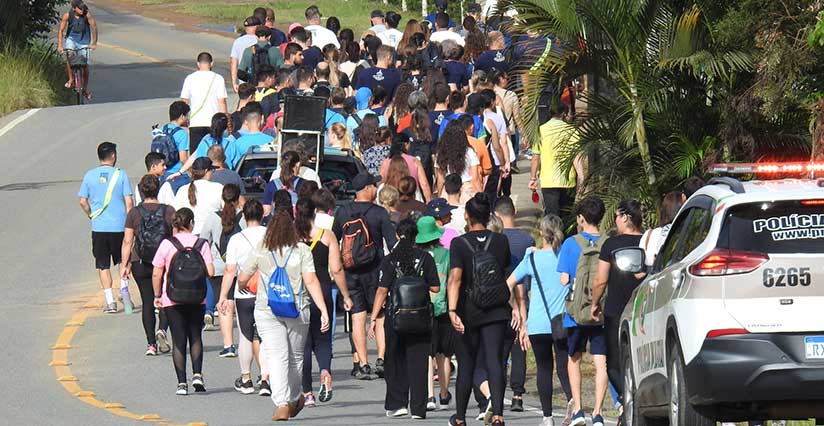 Domingo tem caminhada penitencial e devocional  em Nereu Ramos
