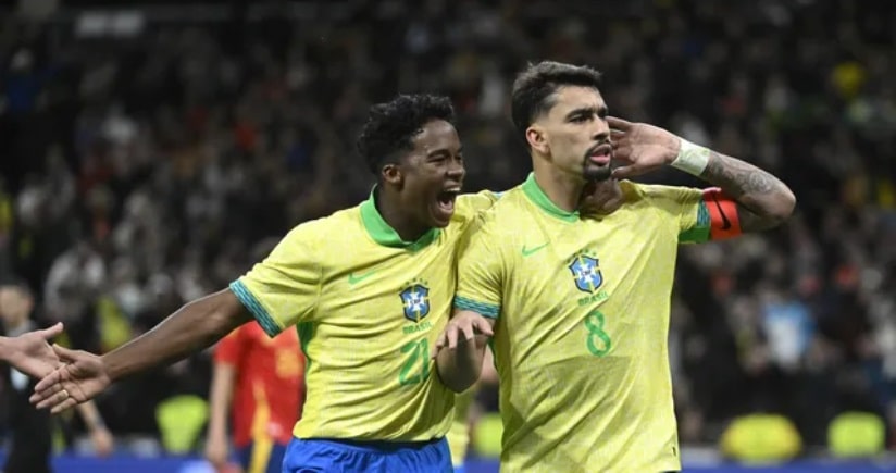 Futebol: Brasil empata no final em jogo polêmico contra a Espanha