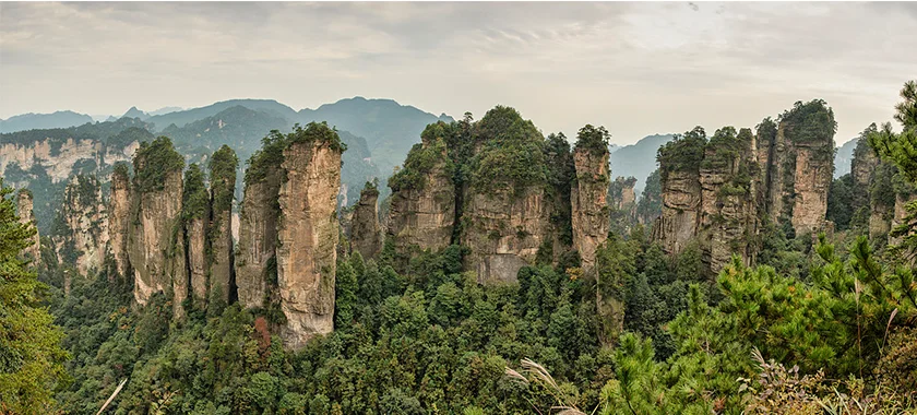 4. Parque Nacional de Zhangjiajie, China: