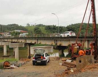 Guamiranga/Estrada Bananal – Duplicação da ponte segue em obras