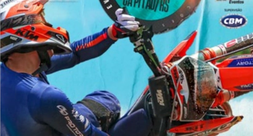 Motocross: Jaraguaense conquista etapa no Rio Grande do Sul