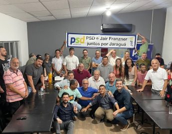 Em primeira Mão: PSD de Jaraguá do Sul decide apoio a pré-candidatura de Jair Franzner