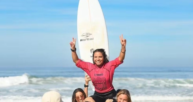 Surfe: Conheça Tainá Hinckel, classificada para Paris 2024