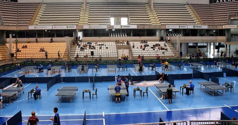 Tênis de Mesa: Arena Jaraguá é palco do Campeonato Catarinense