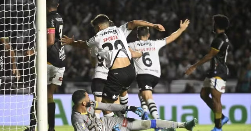 Futebol: Vasco elimina o Água Santa e vai para a terceira fase da Copa do Brasil