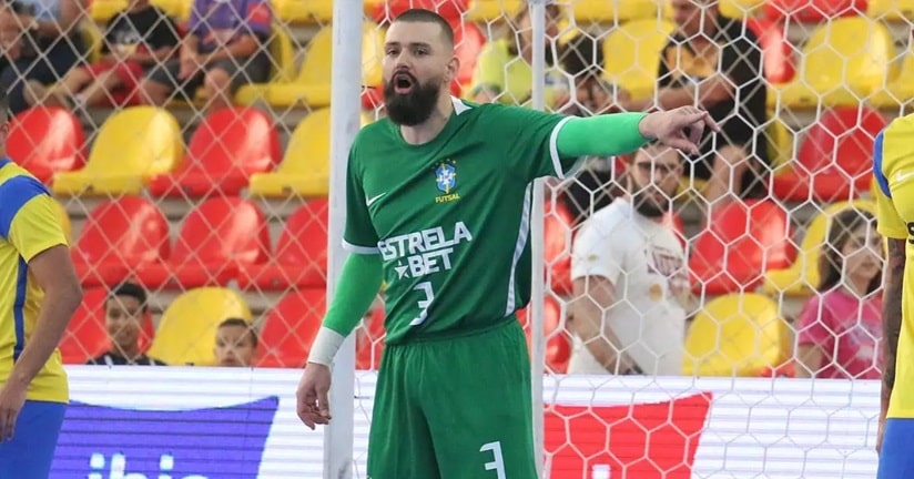 Futsal: Jaraguaense é convocado para a Seleção Brasileira