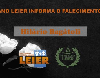 Plano Leier informa o falecimento de Hilário Bagátoli