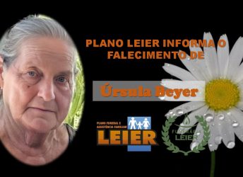 Plano Leier informa o falecimento de Úrsula Beyer