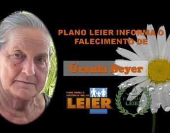 Plano Leier informa o falecimento de Úrsula Beyer