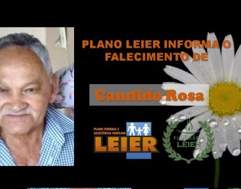 Plano Leier informa o falecimento de Candido Rosa