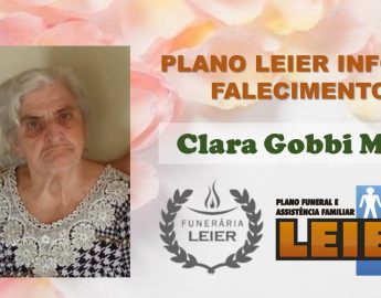 Plano Leier informa o falecimento de Clara Gobbi Müller