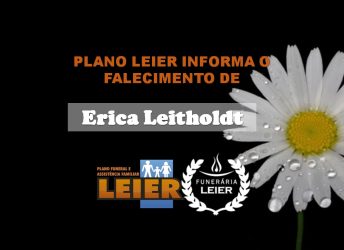 Plano Leier informa o falecimento de Erica Leitholdt