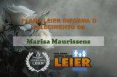Plano Leier informa o falecimento de Marisa Maurissens