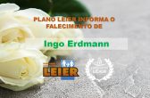 Plano Leier informa o falecimento de Ingo Erdmann