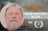 Plano Leier informa o falecimento de  ROLF DIETHER HILLE