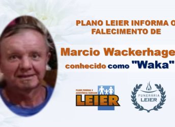 Plano Leier informa o falecimento de Marcio Wackerhage, conhecido como “Waka”