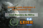Plano Leier informa o falecimento de José Pereira da Silva