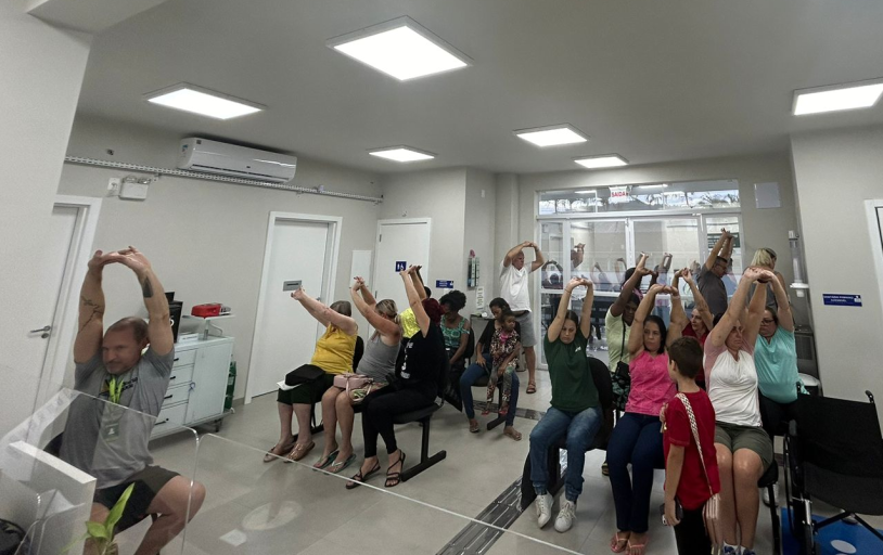 UBS Vieira promove ação alusiva ao Dia Mundial de Atividade Física