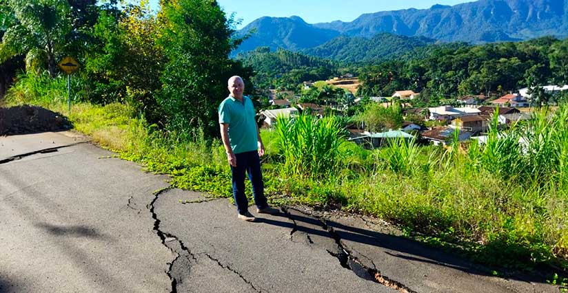 Recuperação de via exige interdição da Otto Hillbrecht