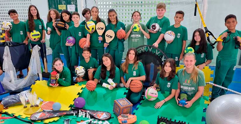 Aulas de educação física: mais de R$ 900 mil investidos