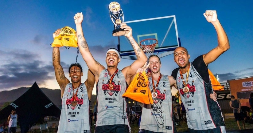 Basquete: Jaraguaenses conquistam o Transforma SC 3×3