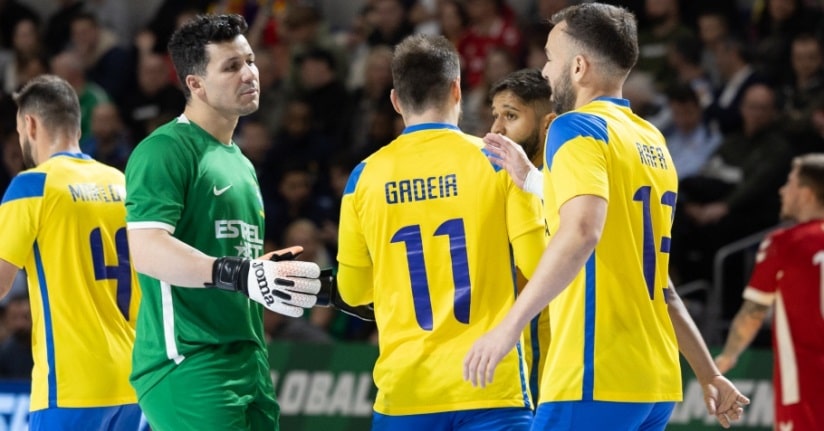 Futsal: Brasil amassa Lituânia em último amistoso antes do mundial