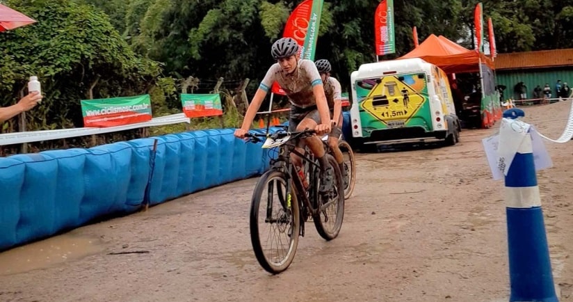 Ciclismo: Jaraguaenses sobem ao pódio na 3ª etapa do estadual