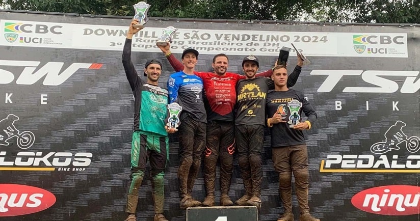 Ciclismo: Jaraguaense é pódio no Campeonato Gaúcho de Downhill
