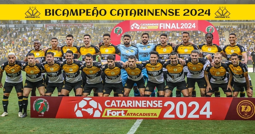 Futebol: Criciúma conquista 12º título do Campeonato Catarinense