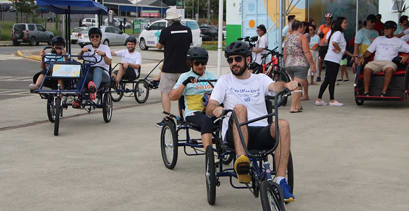 Domingo tem caminhada e Pedal 60+ no Instituto Padre Aloísio