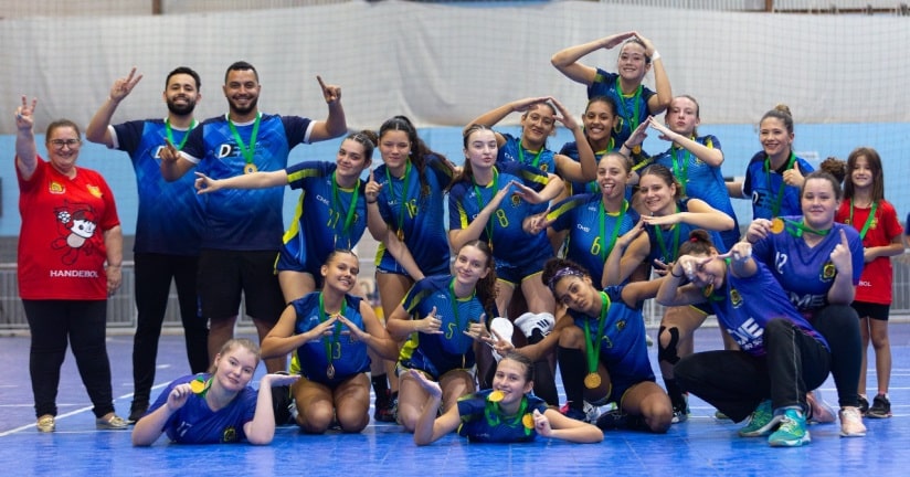 Handebol: Massaranduba é a melhor equipe cadete do Sul do Brasil