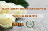 Plano Leier informa o falecimento de Veronica Sotoriva