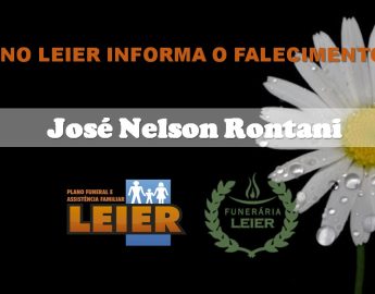 Plano Leier informa o falecimento de José Nelson Rontani
