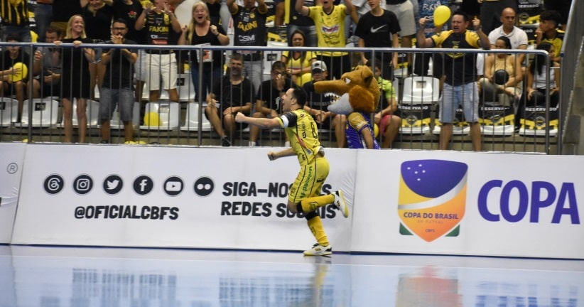 Futsal: Jaraguá vence o Corinthians e passa de fase na Copa do Brasil