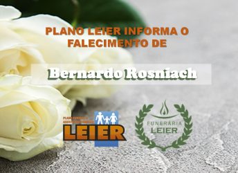 Plano Leier informa o falecimento de Bernardo Rosniach